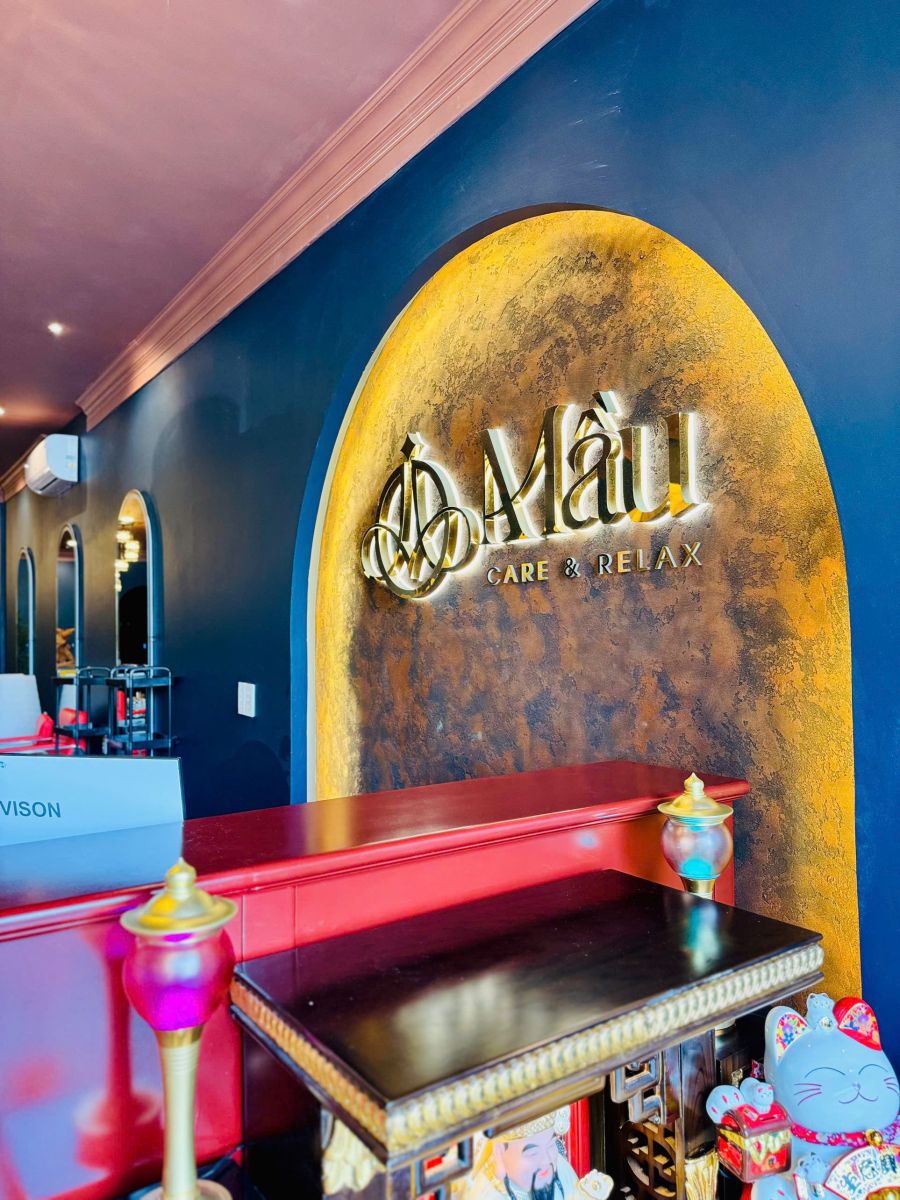 Sảnh đón khách Mầu Spa Care & Relax Sài Gòn