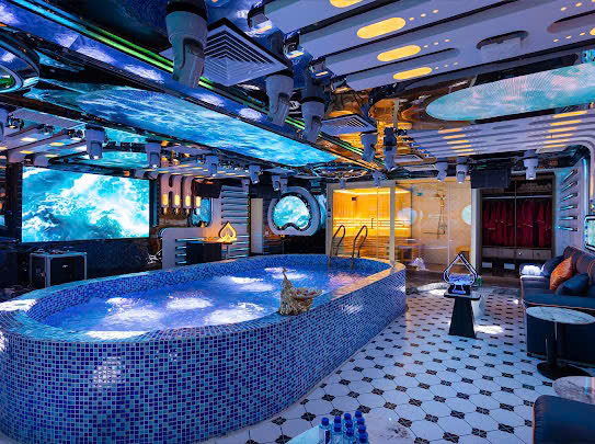 Phòng pool tại Mrspa đẳng cấp massage nuru